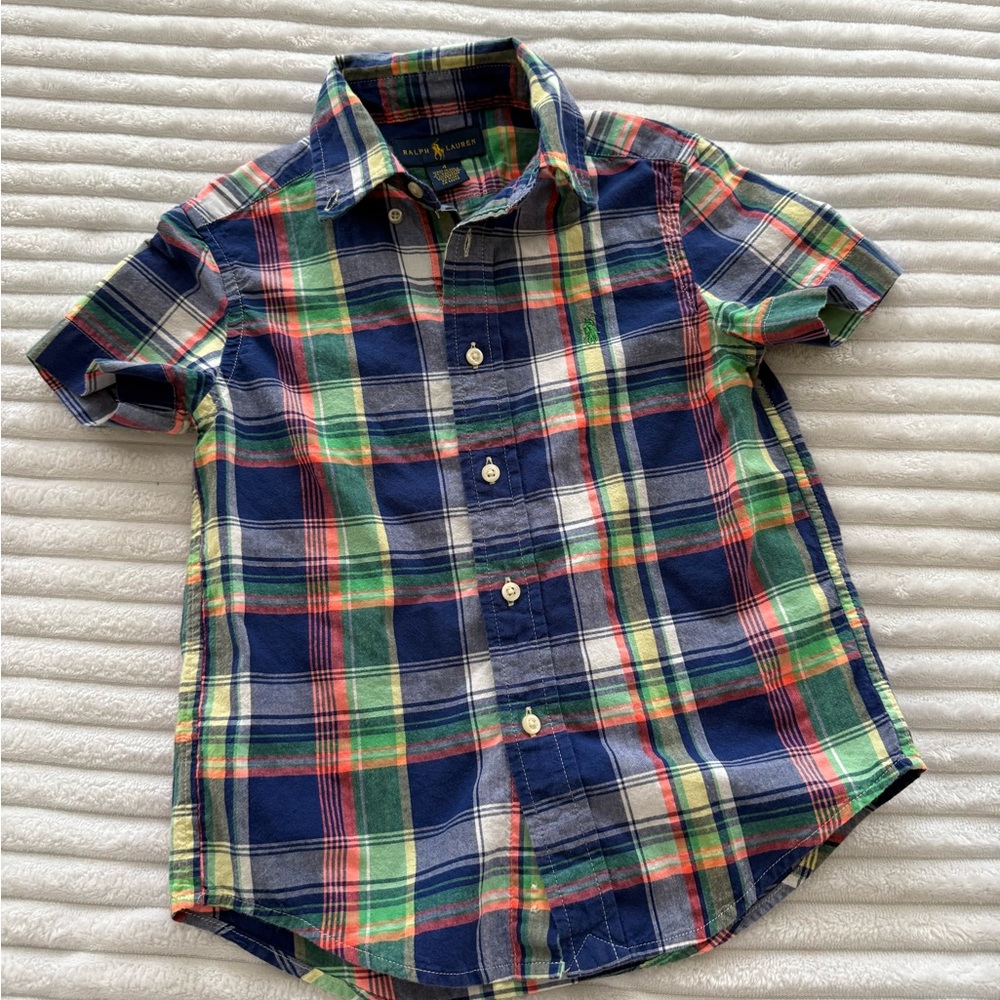 Ralph Lauren Multicolor Plaid Shirt